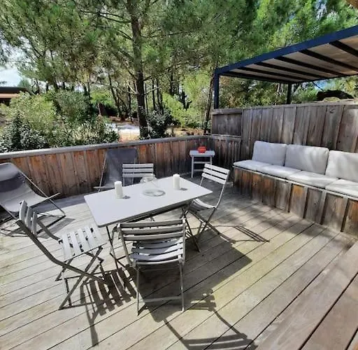 Terrasse, Quartier Tres Prise Apartamento Lège-Cap-Ferret